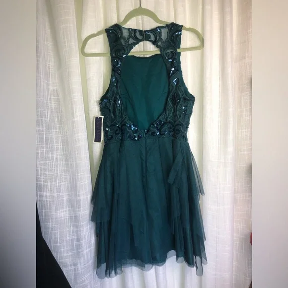 Dear Moon Deep Teal Dress - Picture 14 of 15